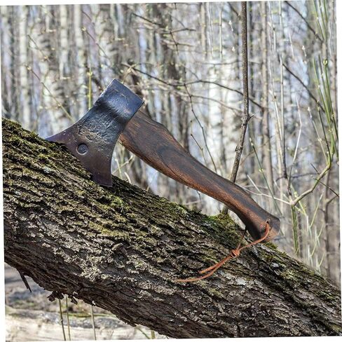 Hickory Wood Axe Handle Replacement - Universal Hatchet Handle 12.99 x 1.57 x 0.51 Inch for Camping Axes, Durable Splinter-Proof Replacement Axe in Saudi Arabia
