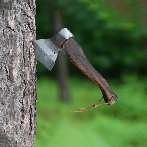 Hickory Wood Axe Handle Replacement - Universal Hatchet Handle 12.99 x 1.57 x 0.51 Inch for Camping Axes, Durable Splinter-Proof Replacement Axe in Saudi Arabia