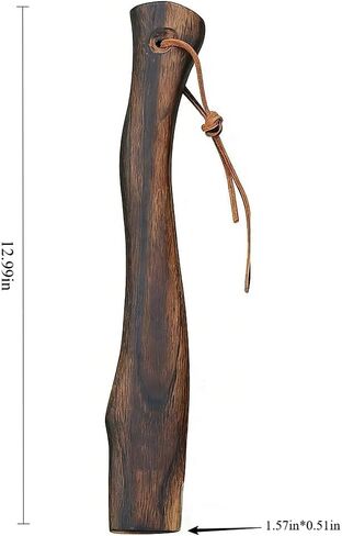 Universal Axe Handle - Hickory Wood Hatchet Handle Replacement-Durable Splinter-Proof Design for Camping Axes & Outdoor Tools, Easy to Install, Fits Most Hatchets in Saudi Arabia