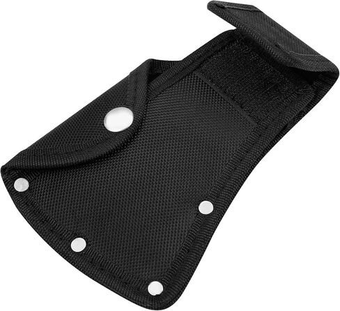 Hatchet Head Sheath Holster, Black Oxford Sheath for 1-1/4Lb Axe, Double Snap Hatchet Protector Cover with Belt Loop, Outdoor Camping Hiking Accessories in Saudi Arabia
