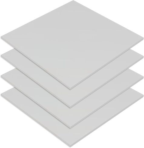 Thermal Pads 4 Pack, 100 x 100 mm (0.5 mm, 1 mm, 1.5 mm, 2 mm), 13.8 W/m.K GPU Thermal Pads, Non Conductive Heat Resistance Silicone Thermal Pad, for Laptop Heatsink, GPU/CPU/SSD Cooler, Gray in Saudi Arabia