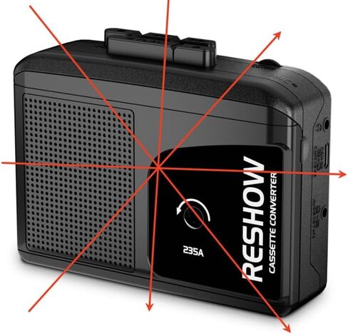 Portable Cassette Tape Player Recorder in Kuwait