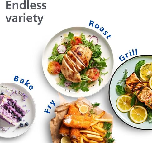 Philips 3000 Series Dual Basket Air Fryer, 8 Ways to Cook, 9.5 Qt, Black | Auto-Sync finishes two foods together, RapidAir technology for even crisping, dishwasher-safe (NA351/00) in Saudi Arabia