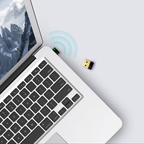TP-Link USB WiFi Adapter for PC(TL-WN725N), N150 Wireless Network Adapter for Desktop - Nano Size WiFi Dongle for Windows 11/10/7/8/8.1/XP/ Mac OS 10.9-10.15 Linux Kernel 2.6.18-4.4.3, 2.4GHz Only | Nano Size WiFi Dongle for Windows 11/10/7/8/8.1/XP/ Mac  in Saudi Arabia