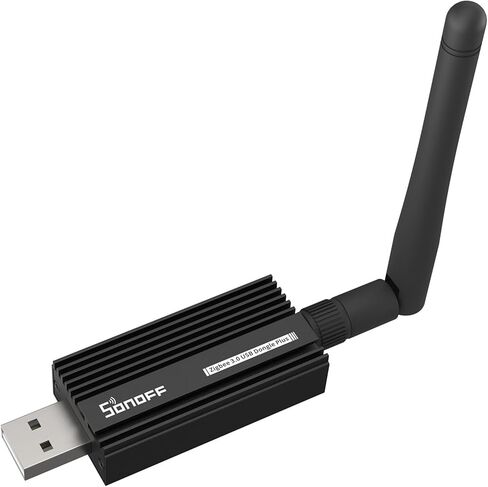 SONOFF Zigbee 3.0 USB Dongle Plus-E Gateway, Universal Wireless Zigbee USB Adapter with Antenna for Home Assistant, Open HAB, Zigbee2MQTT etc in Saudi Arabia