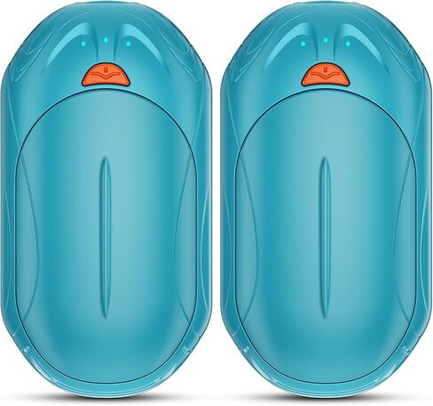 AI Hand Warmers Rechargeable 2 Pack, AI Smart Chips Electric Hand Warmers, 20Hrs Long Safe Heat, Portable Pocket Heater, Gifts for Christmas, Outdoor, Hunting, Golf, Camping Accessories in Saudi Arabia