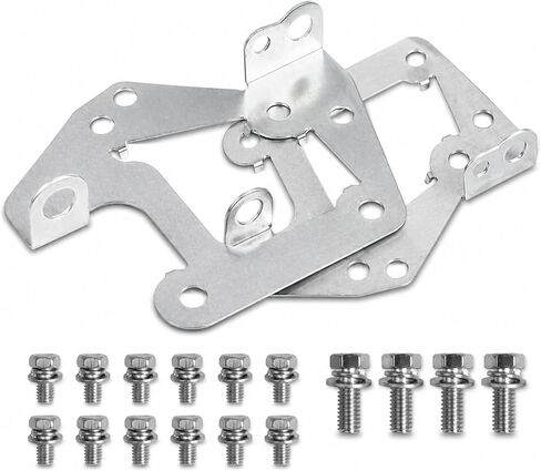 Radio Stereo Mounting Bracket Set Compatible with Toyota 4Runner 1989-2002 Pickup 1989-1995 T100 1993-1998 Tacoma 1995-2004, Replaces 86212-89111 86211-89111 with Screws in Saudi Arabia