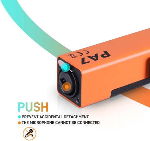 StudioMan PA7 Personal in-Ear Monitor Amplifier, Orange, 3.5mm Output XLR and TRS Inputs, Stereo/Mono Switch, Volume Control, Rack Mountable, Metal in Saudi Arabia