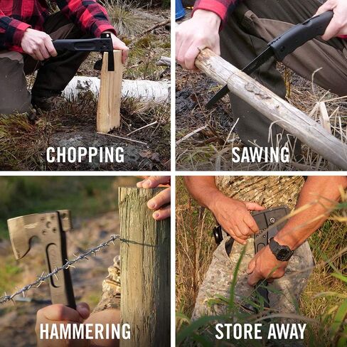 Camillus CAMTRAX, Hatchet, Lock Back Saw, Hammer, 3-in-1 in Saudi Arabia