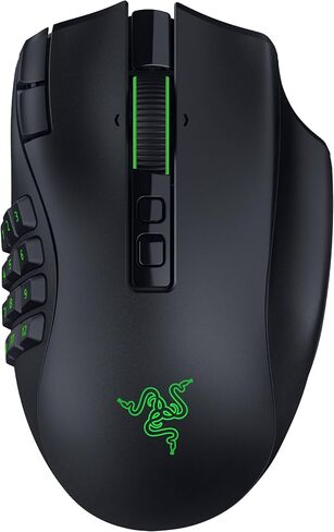 Razer Naga V3 Pro Wireless MMO Gaming Mouse with Swappable Side Plates in Saudi Arabia