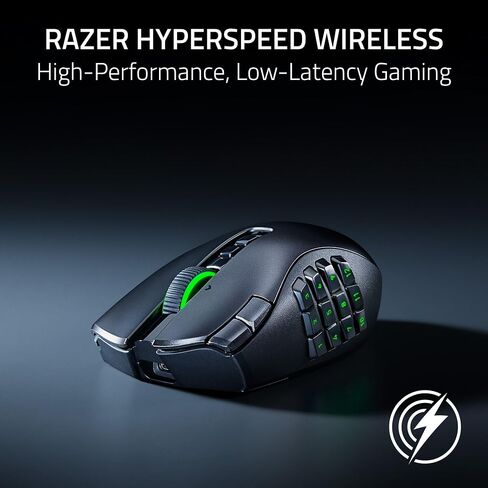 Razer Naga V3 Pro Wireless MMO Gaming Mouse with Swappable Side Plates in Saudi Arabia