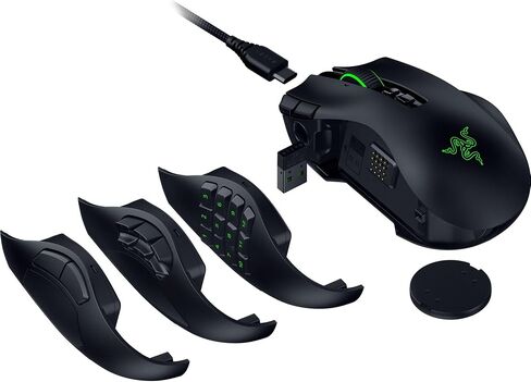 Razer Naga V3 Pro Wireless MMO Gaming Mouse with Swappable Side Plates in Saudi Arabia