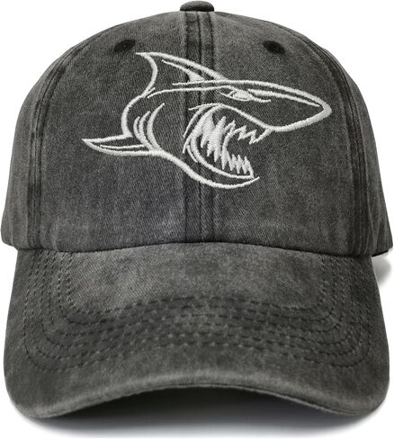 Embroidered Baseball Hats for Men Women | Detailed Embroidery, Outdoor Cotton Dad Hat, One Size Fits Most, Distressed, Sun Protection in Saudi Arabia