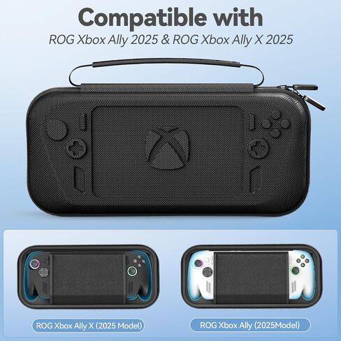 LVVIL Hard Shell Carrying Case for ASUS ROG Xbox Ally/X (2025), Protective Travel Bag Fit ROG Game Console and Adapter with Screen Protector & Thumbstick Cap, for Electronics Cases in Saudi Arabia