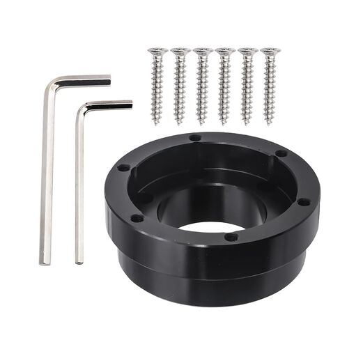 YUBJIANG Black 70MM Racing Steering Wheel Adapter Plate For Logitech G29 G920 G923 Accessory in Saudi Arabia
