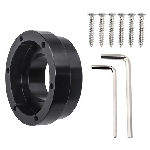 YUBJIANG Black 70MM Racing Steering Wheel Adapter Plate For Logitech G29 G920 G923 Accessory in Saudi Arabia