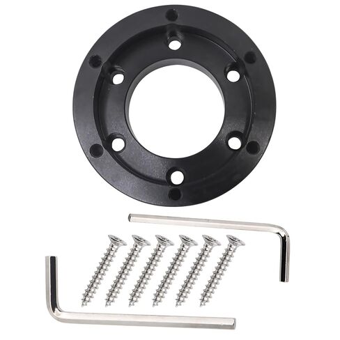 YUBJIANG Black 70MM Racing Steering Wheel Adapter Plate For Logitech G29 G920 G923 Accessory in Saudi Arabia