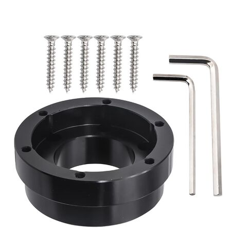 YUBJIANG Black 70MM Racing Steering Wheel Adapter Plate For Logitech G29 G920 G923 Accessory in Saudi Arabia