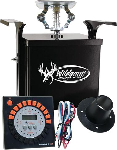 WILDGAME Innovations Evolution Feeder 6V Analog Power Control Unit | Varmint-Proof Programmable Feeder Kit, 24 Available Feed Times, 30ft Feed Range in Saudi Arabia