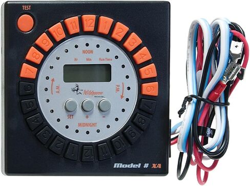 WILDGAME Innovations Evolution Feeder 6V Analog Power Control Unit | Varmint-Proof Programmable Feeder Kit, 24 Available Feed Times, 30ft Feed Range in Saudi Arabia