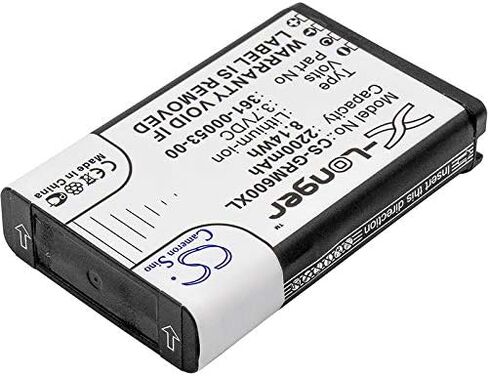 Replacement Battery for Garmin Alpha 300i 200i Alpha 200 300 100, for Battery PN:361-00053-00, 010-11599-00, 010-11654-03, 361-00053-04 in Saudi Arabia