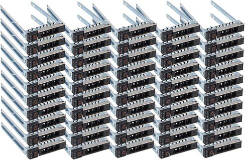 20 حزمة 2.5 بوصة علبة القرص الصلب العلبة DXD9H 0DXD9H حامل القرص الصلب | متوافق مع Dell PowerEdge الجيل السادس عشر T560 R660 R6615 R6625 R7615 R7625 R760 R760xs R860 R960 HS5610 HS5620 in Kuwait
