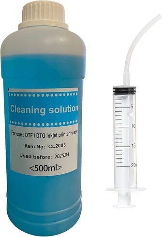 Cleaning Solution Cleaning Kit Fluid Printhead Cleaner Unclog for DTF DTG Printers (1000ml) in Saudi Arabia