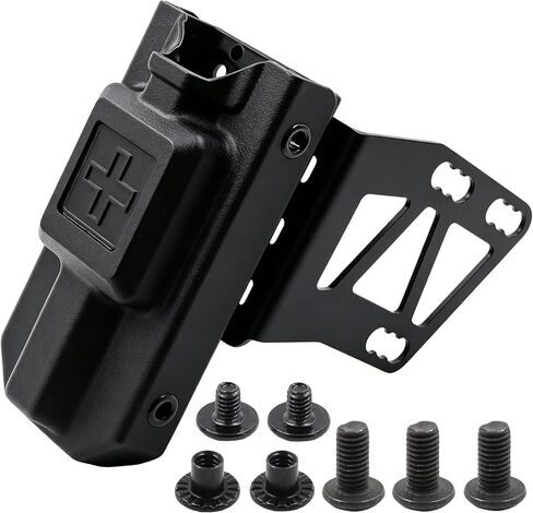 Tourniquet Holder for Gun Holster TQ Mount, Compatible with Alien Gear Rapid Force Series 3-Hole Right or Left Holster, Steel, Police Gear Accessories in Saudi Arabia