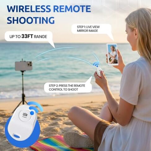 Magnetic Selfie Monitor Screen and Vacuum Magnetic Car Phone Holder Set for iPhone and Android Cell Phones in Saudi Arabia