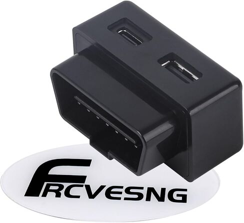 Car OBD Power Adapter, PD 30W OBD Male to Type-C USB Female Charger DC12‑24V OBD Car Charger for Mobile Phones, Dash Camera GPS, Tablets, Radar Detector, DVR in Saudi Arabia
