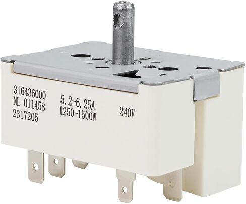WB24X25013 Range Surface Element Control Switch Compatible with GE | Replaces: 191D4774P005, 4464832, AP5999509, EAP11729102, MDSA-W767-GEM,Fit for GE Brand JB6, JB7,JB8,JBS,JS6,PCB,JS7 Series in Saudi Arabia
