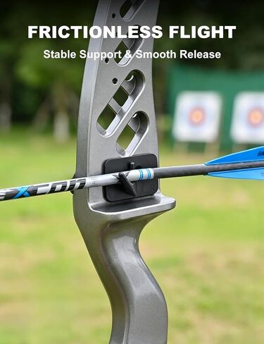 NOVASPARK 20 Pcs Recurve Bow Arrow Rest, Right Hand Self-Adhesive Plastic Stick-On, Weatherproof Hold & Frictionless Clearance for Backyard Target Practice & Youth Archery Clubs in Saudi Arabia