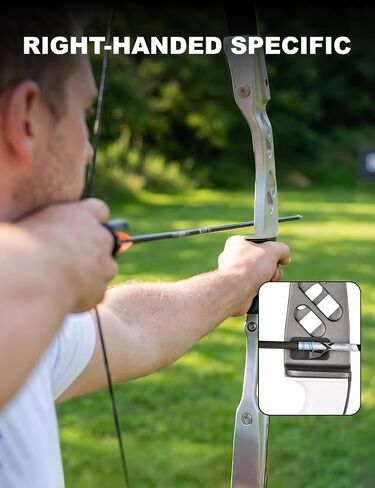 NOVASPARK 20 Pcs Recurve Bow Arrow Rest, Right Hand Self-Adhesive Plastic Stick-On, Weatherproof Hold & Frictionless Clearance for Backyard Target Practice & Youth Archery Clubs in Saudi Arabia