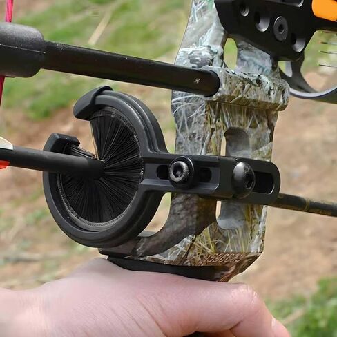 Archery Arrow Rest Brush Capture Arrow Rest for Compound & Recurve Bow Hunting Whisker Arrows Stand Targeting & Hunting Accessories ﻿ in Saudi Arabia