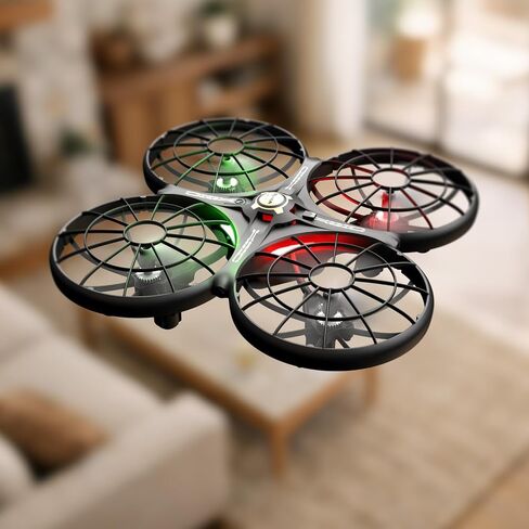SYMA X100 Indoor Drone for Kids 8-12, Obstacle Avoidance, Full Guard | 20-Min Flight with 2 Batteries, One-key 360° Flips, Altitude Hold and Full Propeller Guard for Safe Indoor Flying in Saudi Arabia