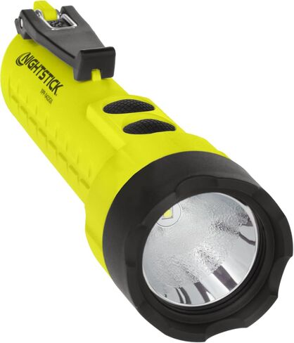 Nightstick XPP-5422GMX X-Series Intrinsically Safe Dual-Light Flashlight with Dual Magnets, Green/Black | High lumen dual-light illumination - Powered by 3 standard AA batteries - Intrinsically safe outer chassis in Kuwait