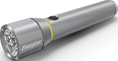 Energizer LED Flashlight Vision PRO, Ultra Bright 1000+ Lumens, IPX4 Water Resistant, Aircraft-Grade Aluminum LED Light, Rugged Metal Flash Light for Outdoors, Emergency Power Outage, Black in Saudi Arabia