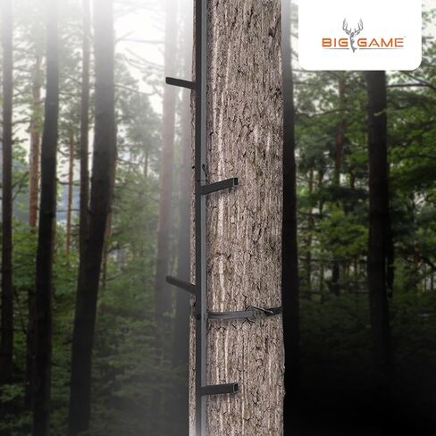 BIG GAME Climbing Ladder Sticks, Tree Stand and Hunting Gear System, 20’ Quick-Stick - Portable Safety Accessories and Equipment for Mobile Deer Hunters, Climbers, and Shooters | 20’ Quick-Stick - Portable Safety Accessories and Equipment for Mobile Deer  in Saudi Arabia
