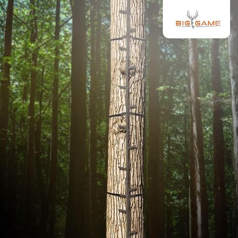 BIG GAME Climbing Ladder Sticks, Tree Stand and Hunting Gear System, 20’ Quick-Stick - Portable Safety Accessories and Equipment for Mobile Deer Hunters, Climbers, and Shooters | 20’ Quick-Stick - Portable Safety Accessories and Equipment for Mobile Deer  in Saudi Arabia