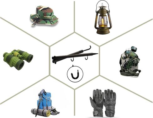 Tree Stand Metal Folding Bow Hanger for Hunting | Durable, Secure Mount in Saudi Arabia