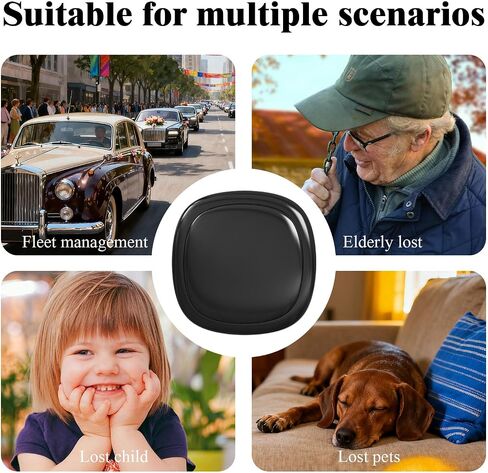 GPS Tracker for Vehicles,Mini Hidden Magnetic Car GPS Tracking,Full Global Coverage Location GPS Tracker for Cars,Assets,Pets,Kids,Elderly. No Subscription Required,No Monthly Fee,No SIM Card Required in Saudi Arabia