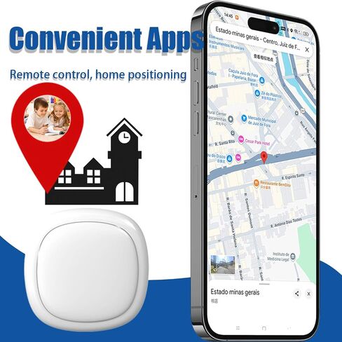GPS Vehicle Tracker, No Subscription or SIM Card Required, iOS & Android | 1-Minute Location Updates, 1-Year Replaceable Battery, Magnetic IPX7 Waterproof Design for Cars & More in Saudi Arabia