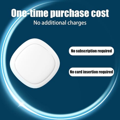GPS Vehicle Tracker, No Subscription or SIM Card Required, iOS & Android | 1-Minute Location Updates, 1-Year Replaceable Battery, Magnetic IPX7 Waterproof Design for Cars & More in Saudi Arabia