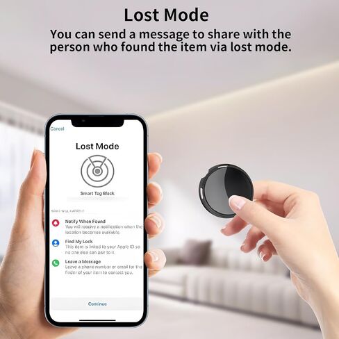 GPS Tracker for Vehicles No Subscription Works with Find My(iOS Only)Hidden | Magnetic Case Mini Car Locator Real-Time Global Tracking Device for Vehicles Motorcycles Waterproof Key Finder No Monthly Fee in Saudi Arabia
