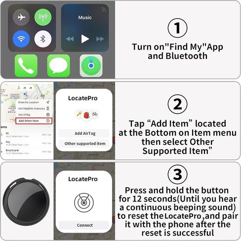 GPS Tracker for Vehicles No Subscription Works with Find My(iOS Only)Hidden | Magnetic Case Mini Car Locator Real-Time Global Tracking Device for Vehicles Motorcycles Waterproof Key Finder No Monthly Fee in Saudi Arabia