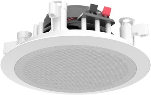 Pyle Home 5.25" Ceiling Wall Mount Speakers - Pair of 2-Way Midbass Woofer Speaker 1'' Polymer Dome Tweeter Flush Design w/ 80Hz - 20kHz Frequency Response & 150 Watts Peak Easy Installation-PDIC51RD in Kuwait
