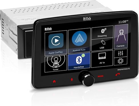 BOSS أنظمة الصوت BCPA8 CarPlay ستيريو سيارة أندرويد، شاشة لمس 8 بوصة in Kuwait