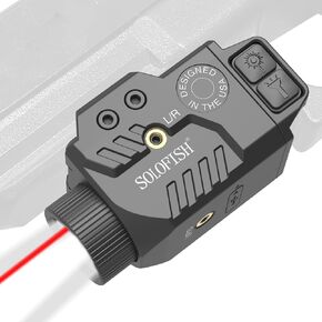 800 Lumens Pistol Light Laser Combo with Adjustable Rail Mount | Gun Light with Green Laser Beam with Strobe and Momentary Compatible with Glock/ Picatinny Rail in Saudi Arabia