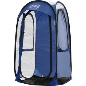 Sports Tent Pop Up Shelter: Flycoop 37" L x 37" W x 63" H Weather Sports Pod for 1 Person Shelter in Winter Portable Camping Tents Outdoor Cold Weather Screen Bubble House Pod Shade Tent in Saudi Arabia