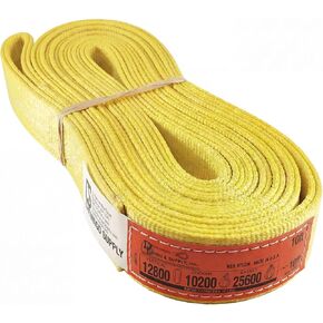 DD Sling 2" x 10' Nylon Endless Lifting Sling – USA Made | 12,800 lb Vertical, 10,200 lb Choker, 25,600 lb Basket – 2 Ply Heavy Duty 900 Webbing, Type 5 Endless Rigging Sling in Kuwait